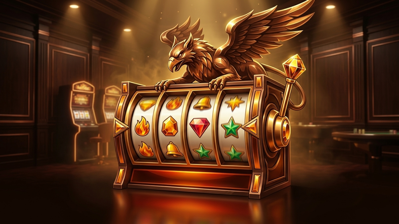 FieryPlay Casino: Illustrative Szene; Bewertung: 9.2/10; Lizenz: Curaçao Gaming Control Board