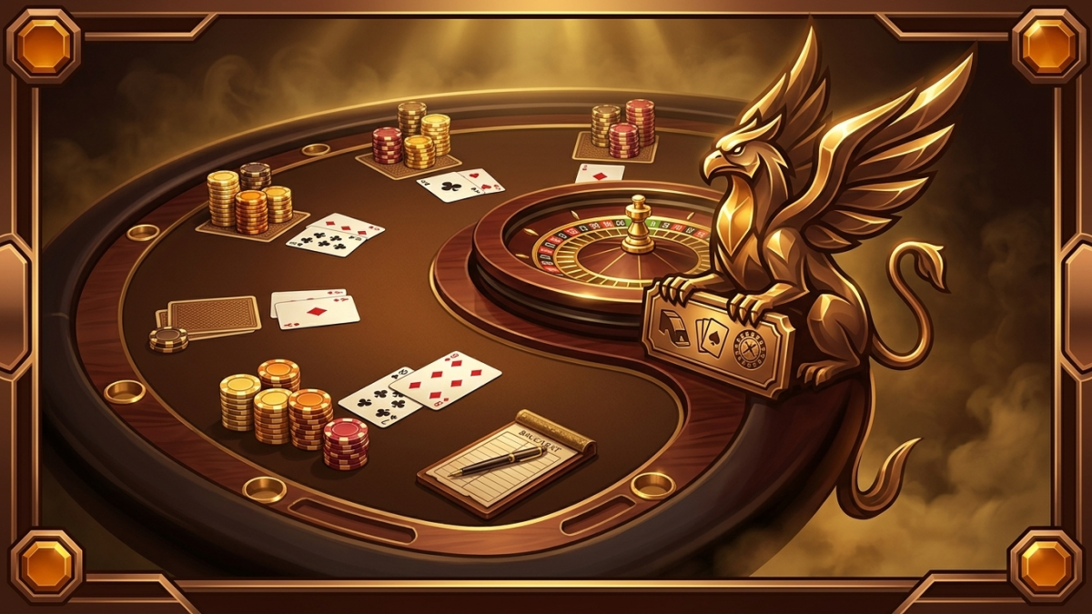 Traditionelle Casino Tischspiele wie Roulette und Blackjack