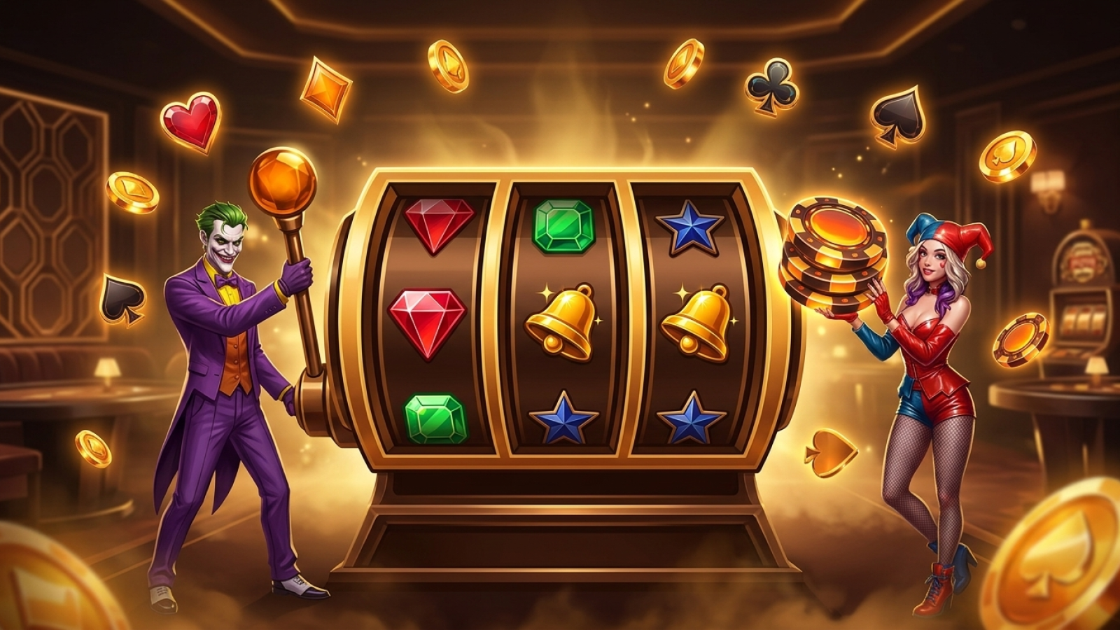 Slotoro Casino: Illustrative Szene; Bewertung: 9.8/10; Lizenz: Curaçao Gaming Authority (Curaçao)